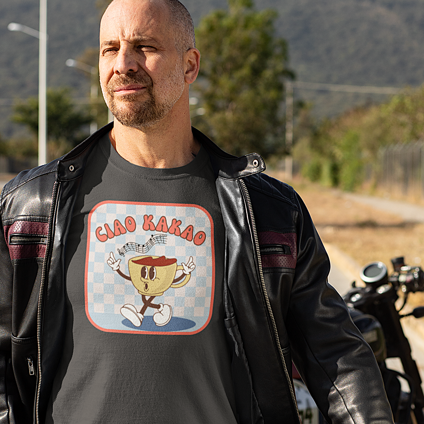 Premium T-Shirt "Retro Ciao Kakao" S-4XL