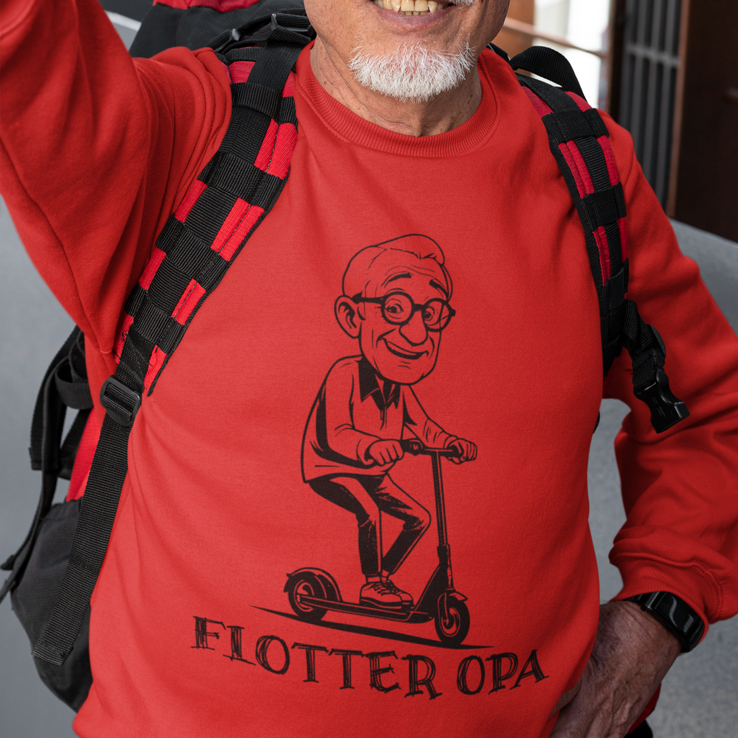 Sweatshirt "flotter Opa" S-5XL