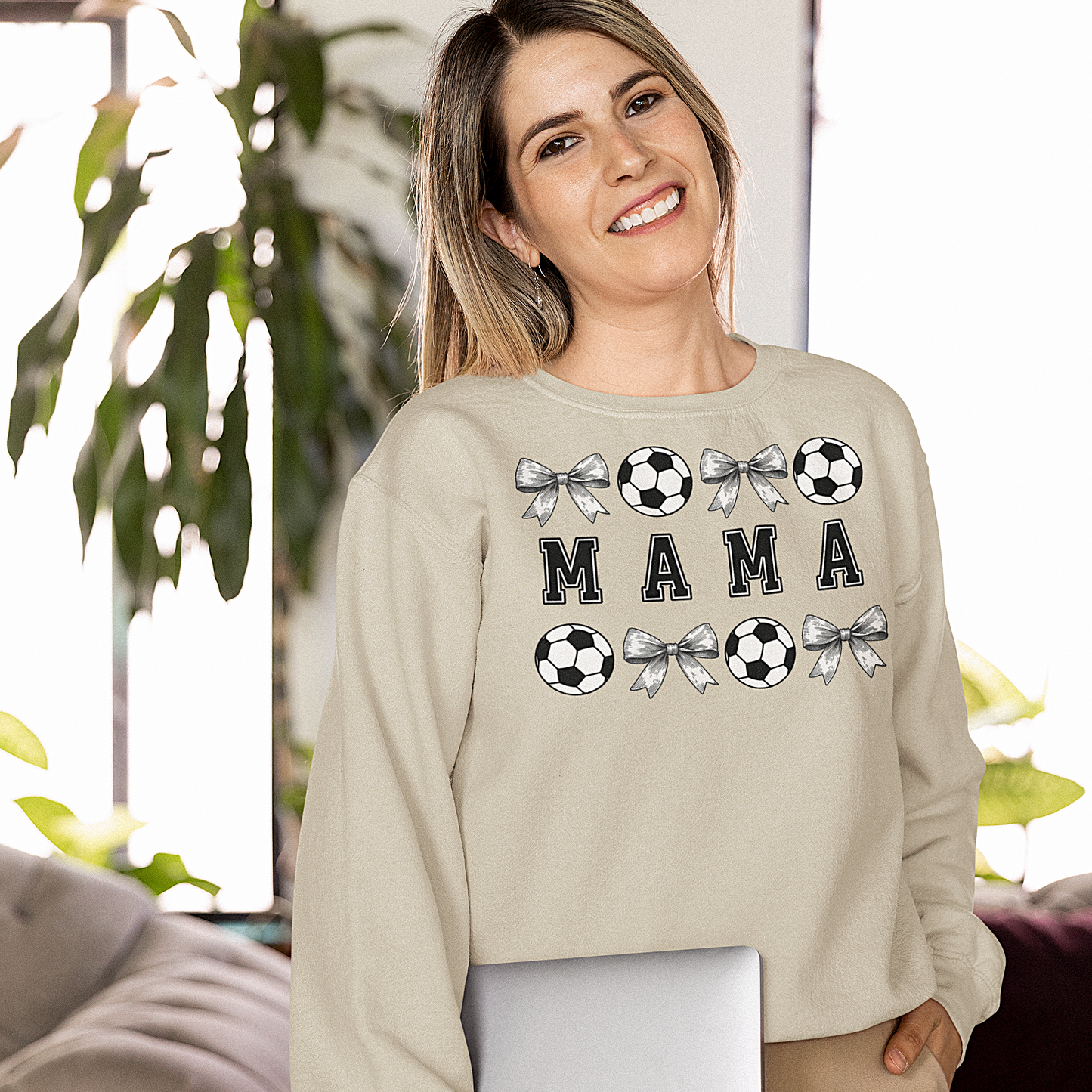 Sweatshirt "Fußball Mama" S-5XL